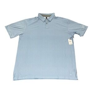 NWT AndersonOrd Seine Polo Shirt Mens XX-Large Blue Fog US AM TOUR No 2 Golf NEW